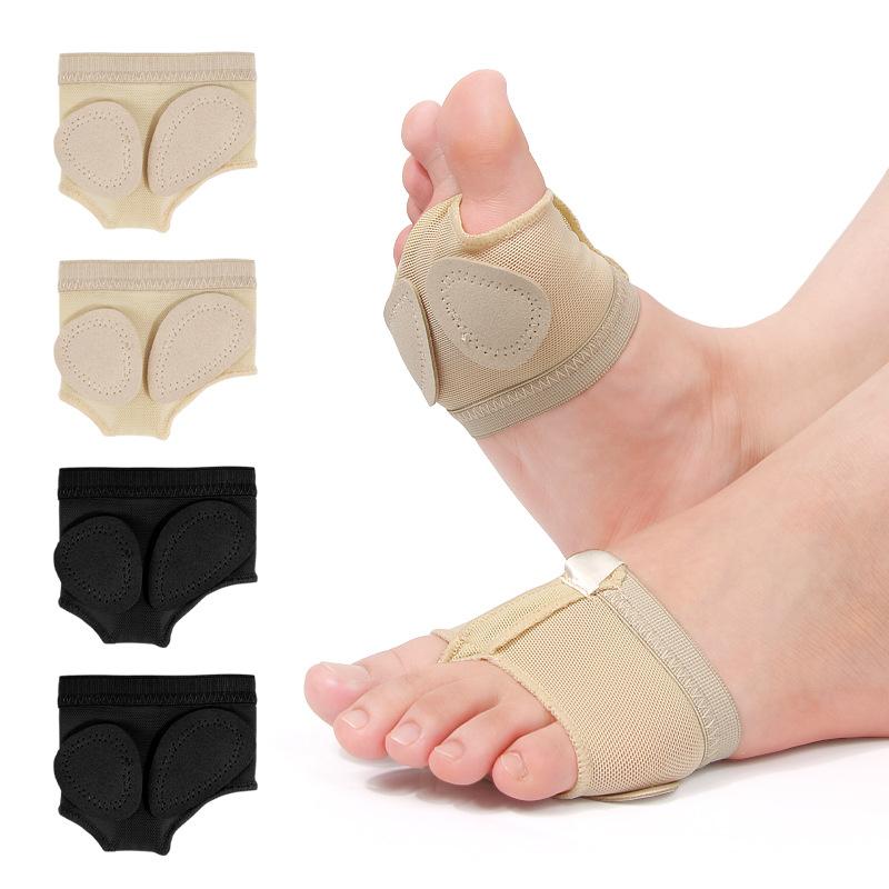 Pilates Yoga Classes - 前足部パッド バレエ 1ペア ハーフシューズパッド XSXL 足指保護