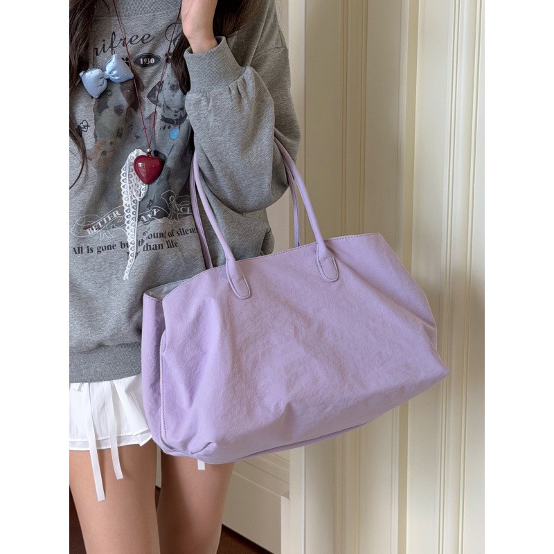Pilates Yoga Bag - ミニマリストデザインの大容量トートバッグ、多機能ナイロン製コンピューター・フィットネス・ヨガバッグ（男女兼用）、ポータブルショルダートラベルバッグ