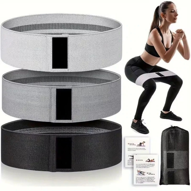 臀筋トレーニングヒップ抵抗バンドニット滑り止め弾性ループヨガ - Pilates Yoga Classes のレビューと価格