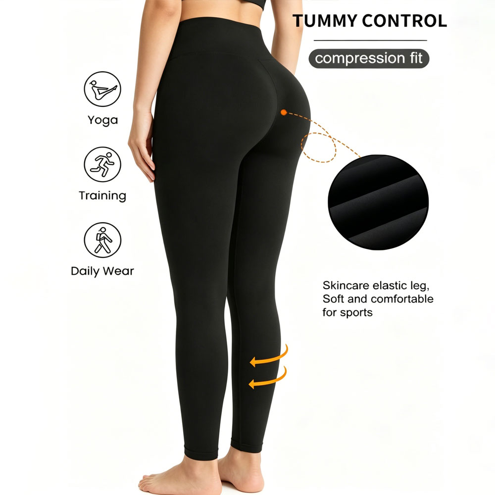 レディース ハイストレッチ バターのように柔らかなスポーツレ - Pilates Yoga Legging のレビューと価格