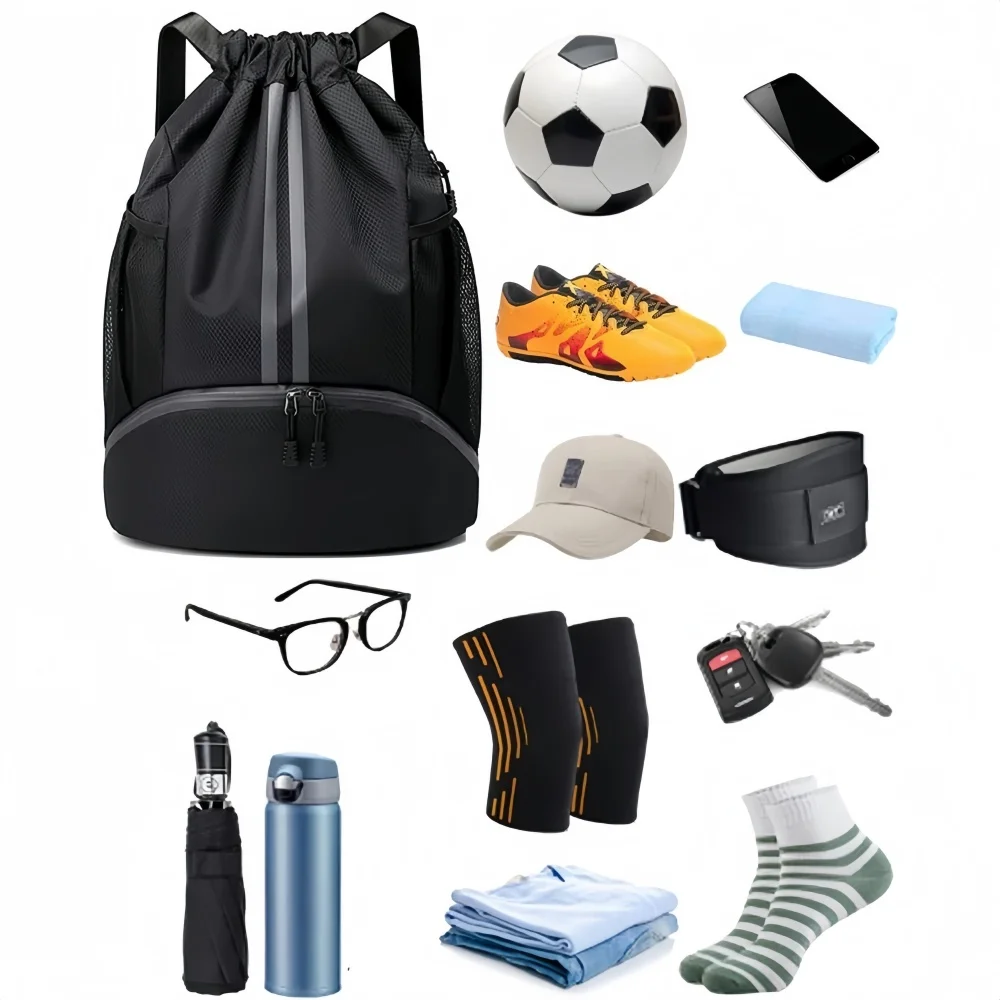 ドローストリング付きスポーツバックパック、軽量ジムバッグ、シ - Pilates Yoga Bag のレビューと価格