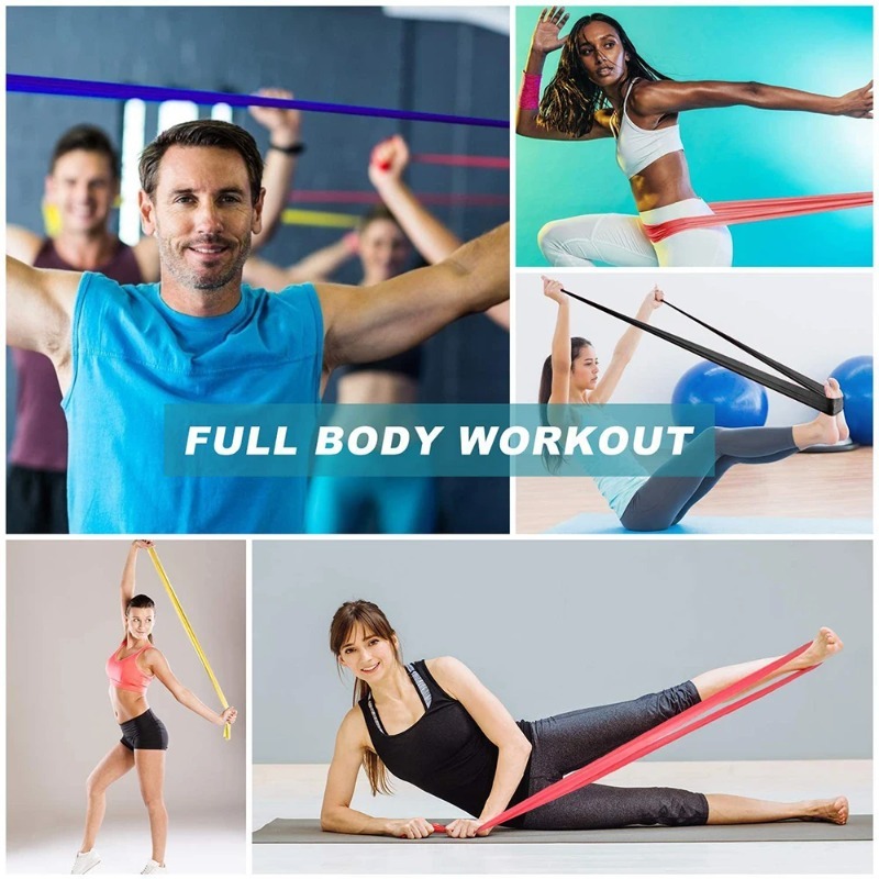 天然ラテックス製レジスタンスバンド、ヨガ、ピラティス、ホーム - Pilates Yoga Reformer のレビューと価格