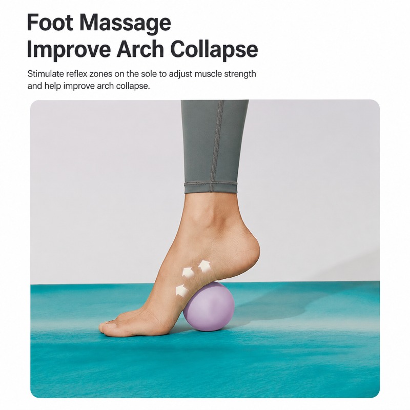 シリコーンフィットネス筋膜ボールソリッドマッサージ球足底筋肉 - Pilates Yoga Reformer のレビューと価格