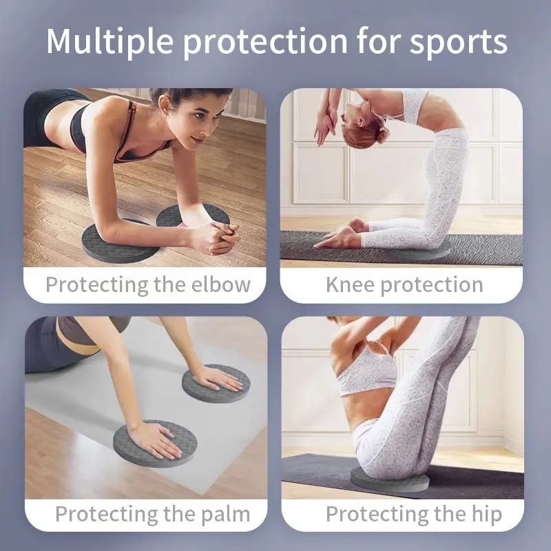 2パック ヨガ膝パッド ヨガ膝クッション 厚手エクササイズパ - Pilates Yoga Bag のレビューと価格