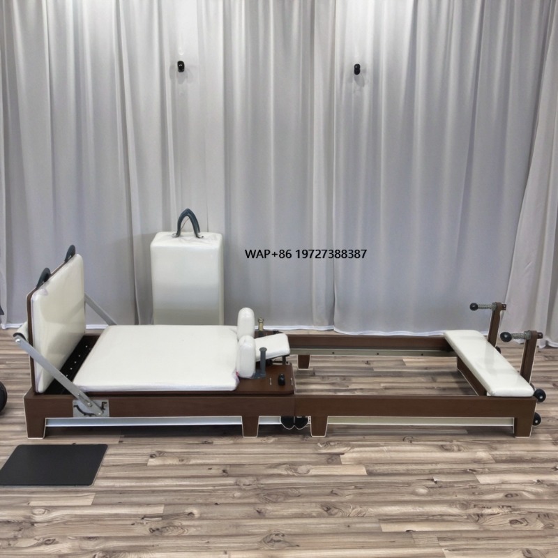 高品質ホームクラシックデザイン腰痛緩和ヨガ＆ピラティス折りた - Pilates Yoga Reformer のレビューと価格