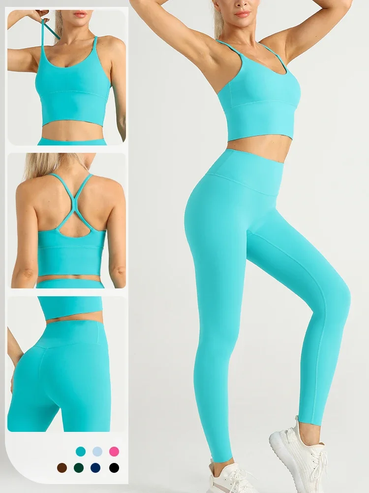 女性用2ピーストラックスーツ,ヨガウェア,アスレチックウェア - Pilates Yoga Legging のレビューと価格