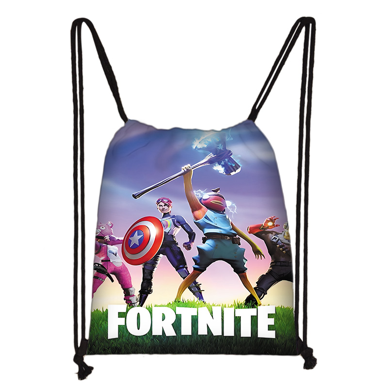 子供用プリント入り巾着ショッピングバッグ男性用ホットゲームデ - Pilates Yoga Bag のレビューと価格