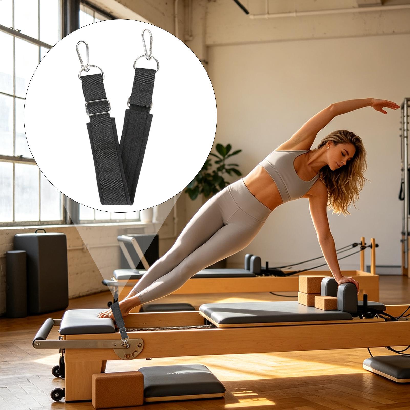 ピラティスフットストラップ厚みのある調節可能な滑り止め高耐久 - Pilates Yoga Reformer のレビューと価格