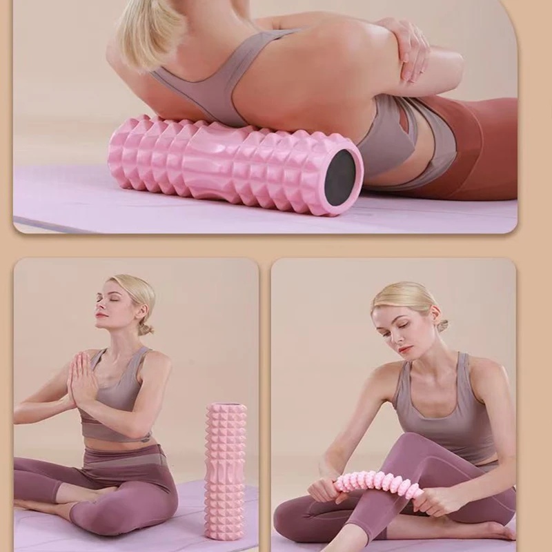 中空フォームローラー 45 センチメートルヨガブロックマッサ - Pilates Yoga Reformer のレビューと価格