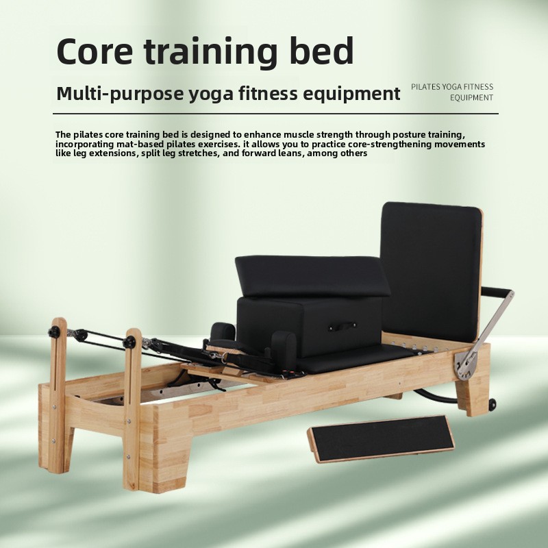 ピラティス コアベッド 折りたたみ式 オーク材 ホームヨガス - Pilates Yoga Same のレビューと価格