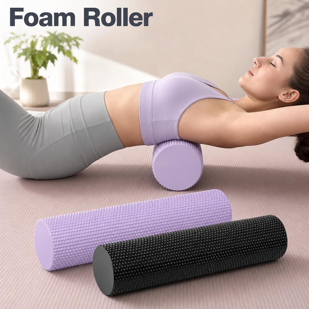 ヨガフォームローラー EVA 高密度ヨガコラムローラー ピラ - Pilates Yoga Reformer のレビューと価格
