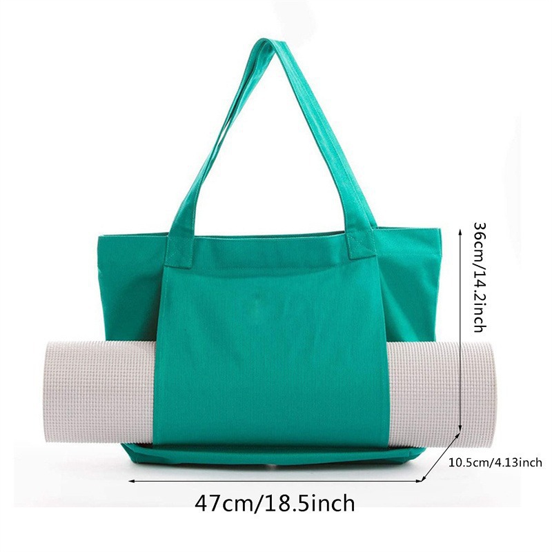 1pc ヨガバッグヨガマット収納トート大容量ポータブルキャン - Pilates Yoga Bag のレビューと価格