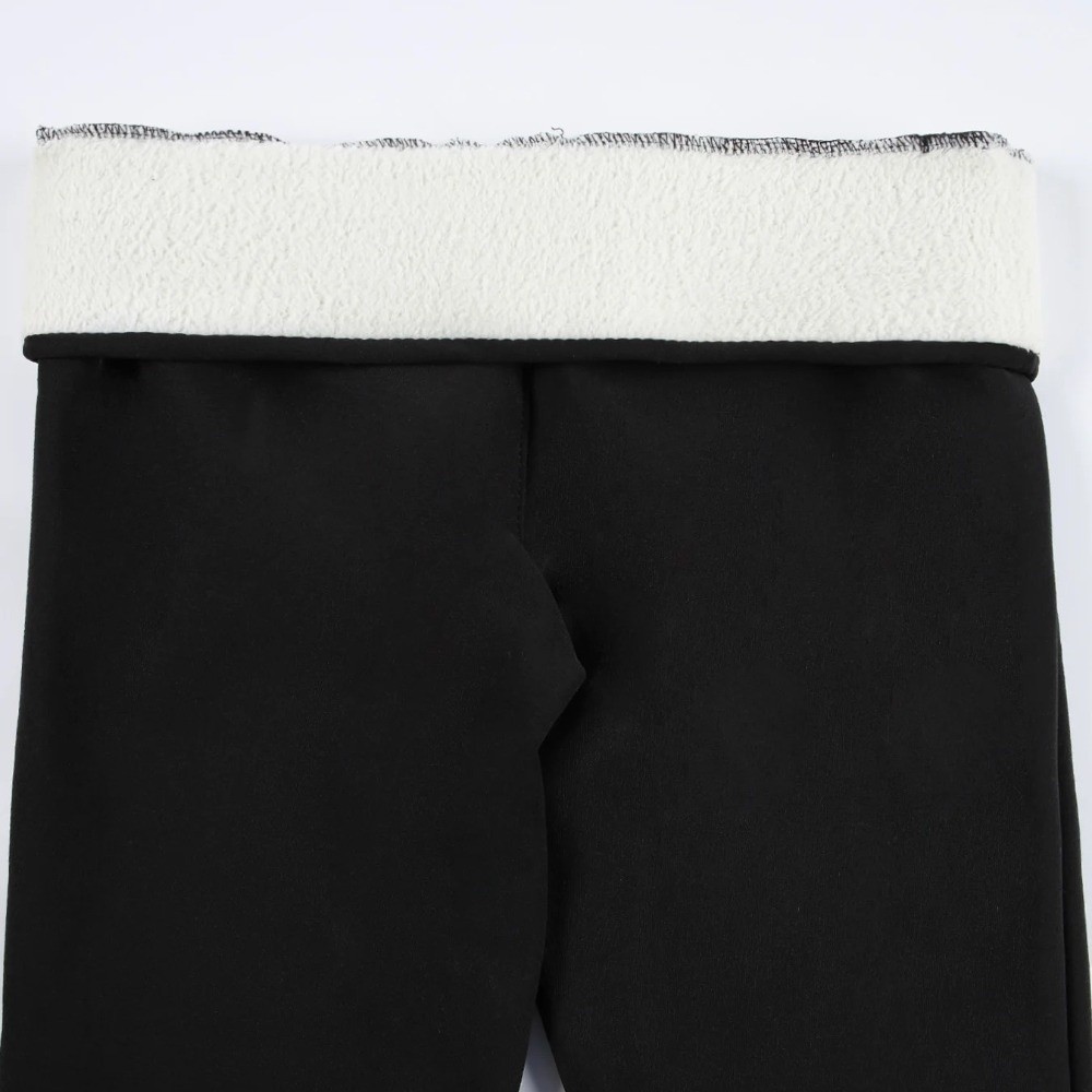 ファッションハイウエストフリースレギンス防寒弾性ベルベットタ - Pilates Yoga Legging のレビューと価格