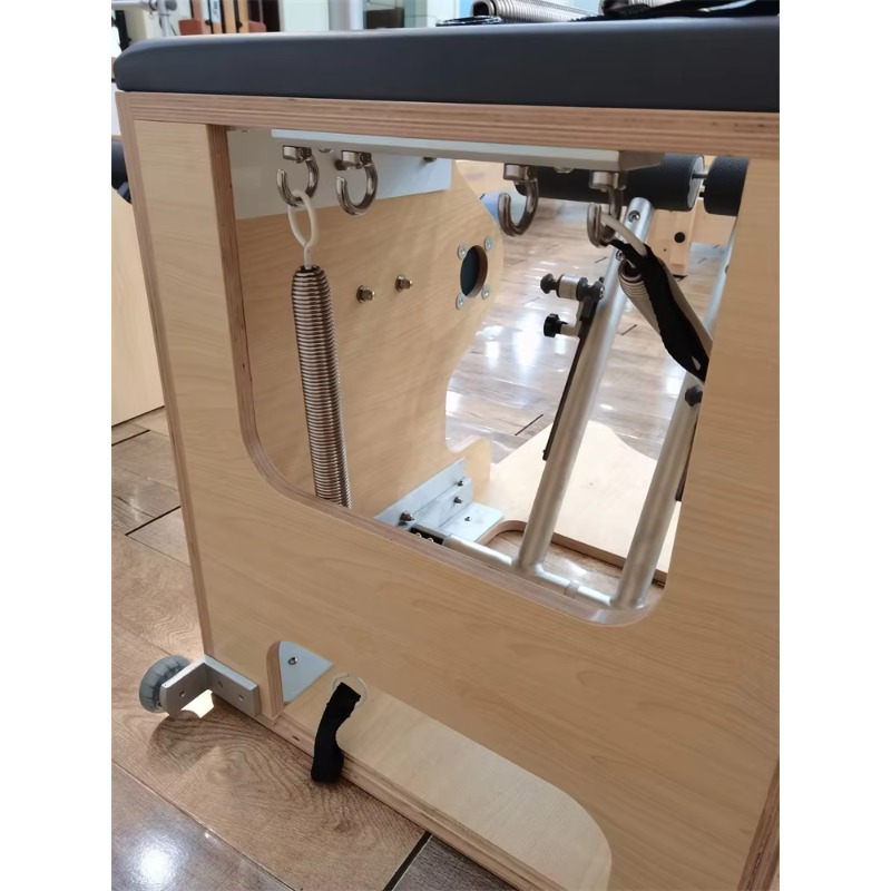 YTYIN プロ仕様ホームジムセット |   オーク材ピラテ - Pilates Yoga Reformer のレビューと価格