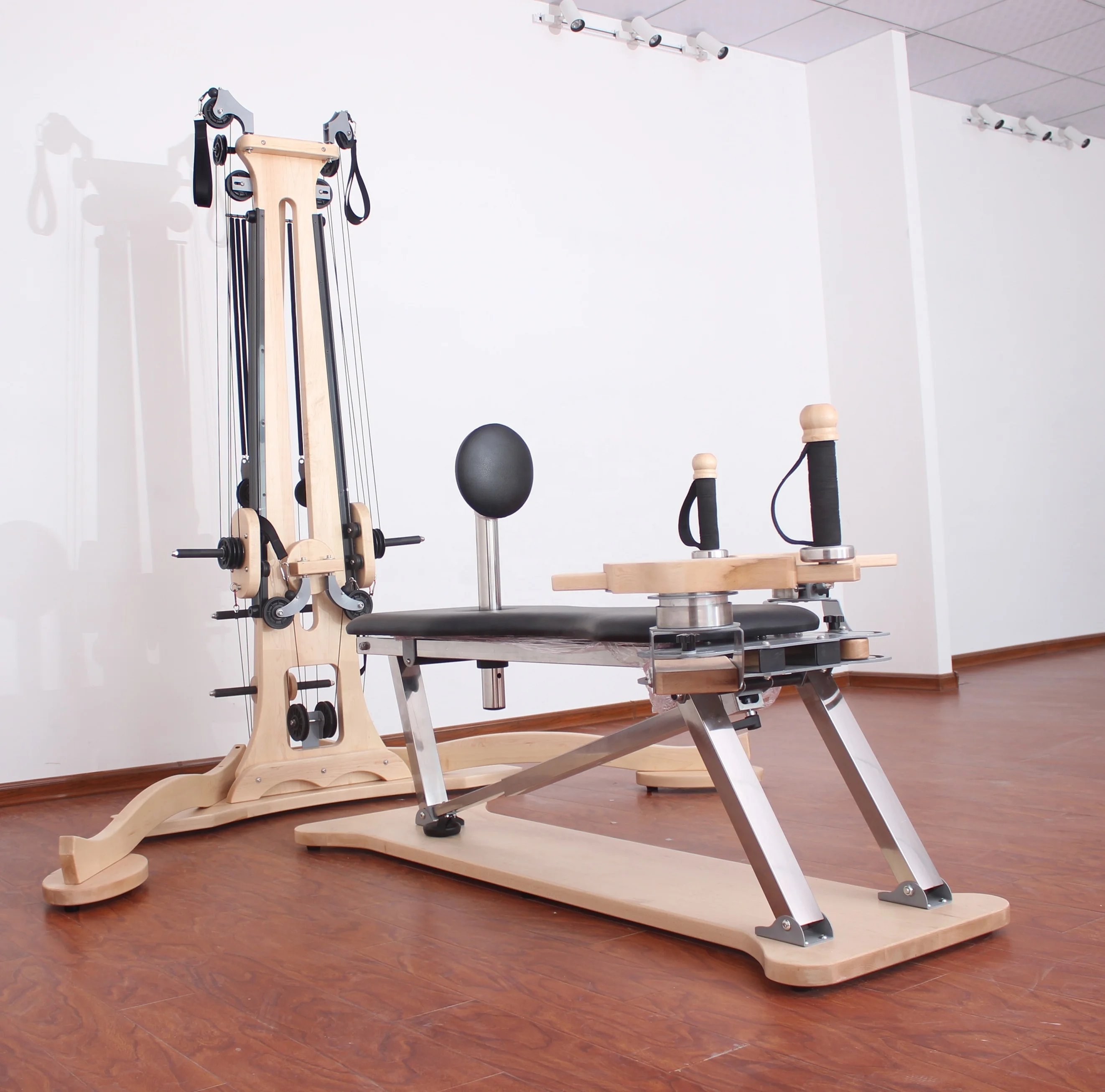 ヨガ ボディビルディング ジム ホームフィットネス機器 木製 - Pilates Yoga Combined のレビューと価格