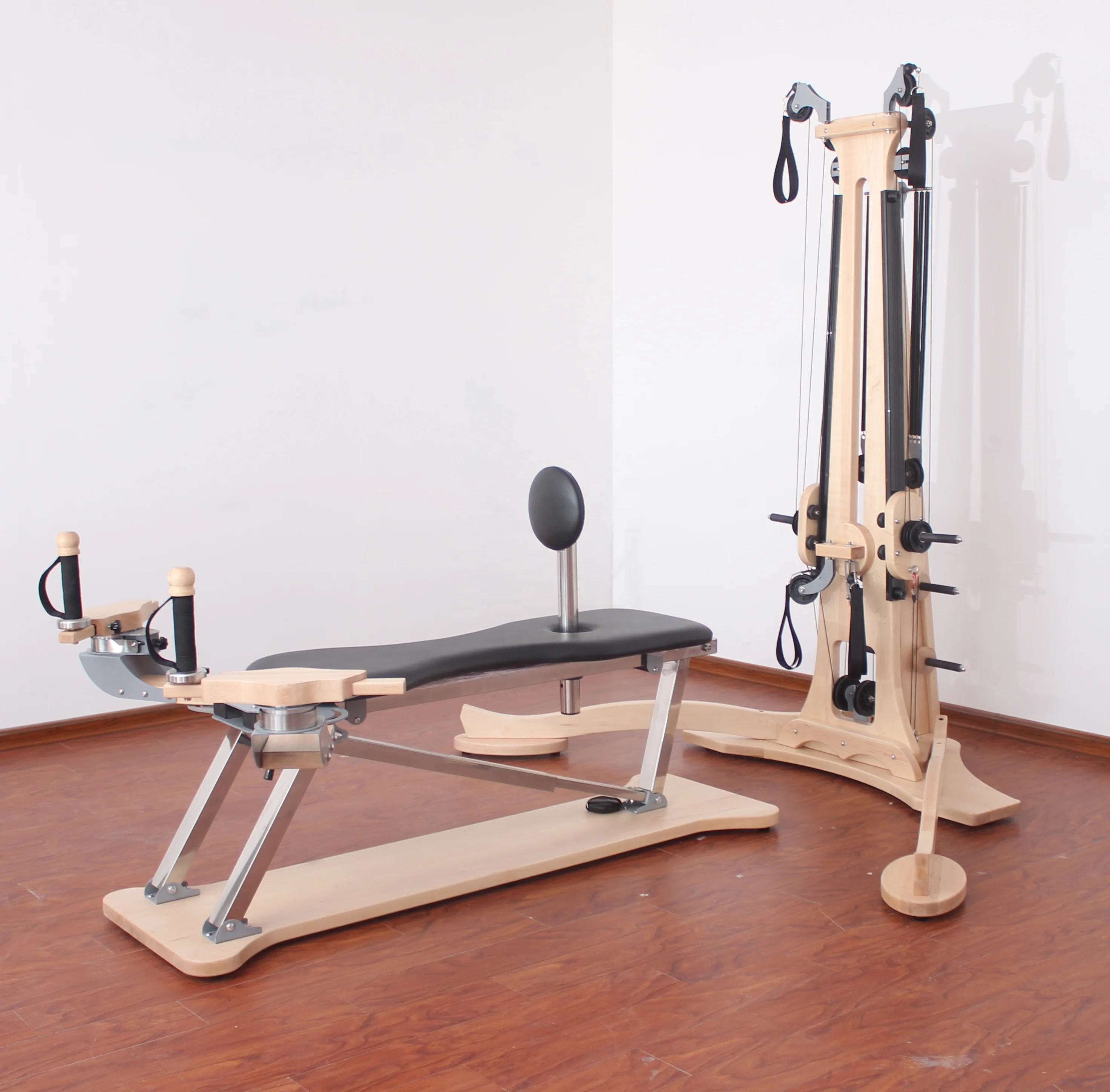 ヨガ ボディビルディング ジム ホームフィットネス機器 木製 - Pilates Yoga Combined のレビューと価格