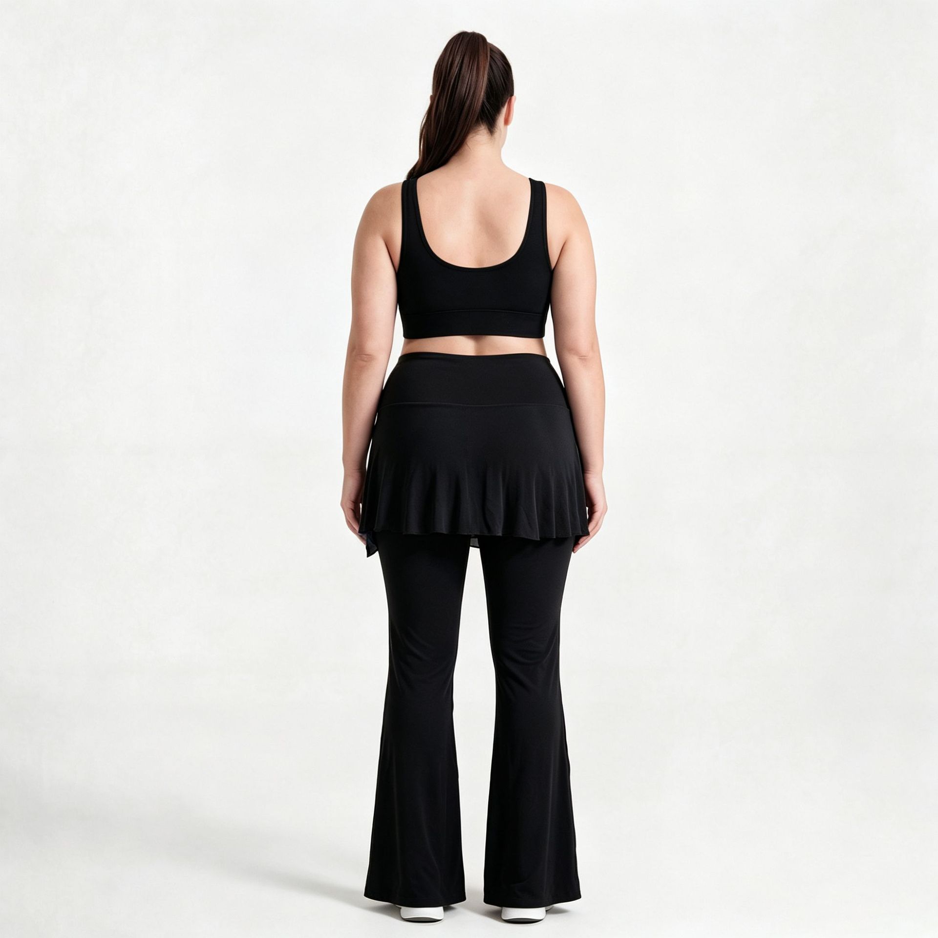 プラスサイズ ソフトモーション ストレートレッグ ボトムス  - Pilates Yoga Legging のレビューと価格